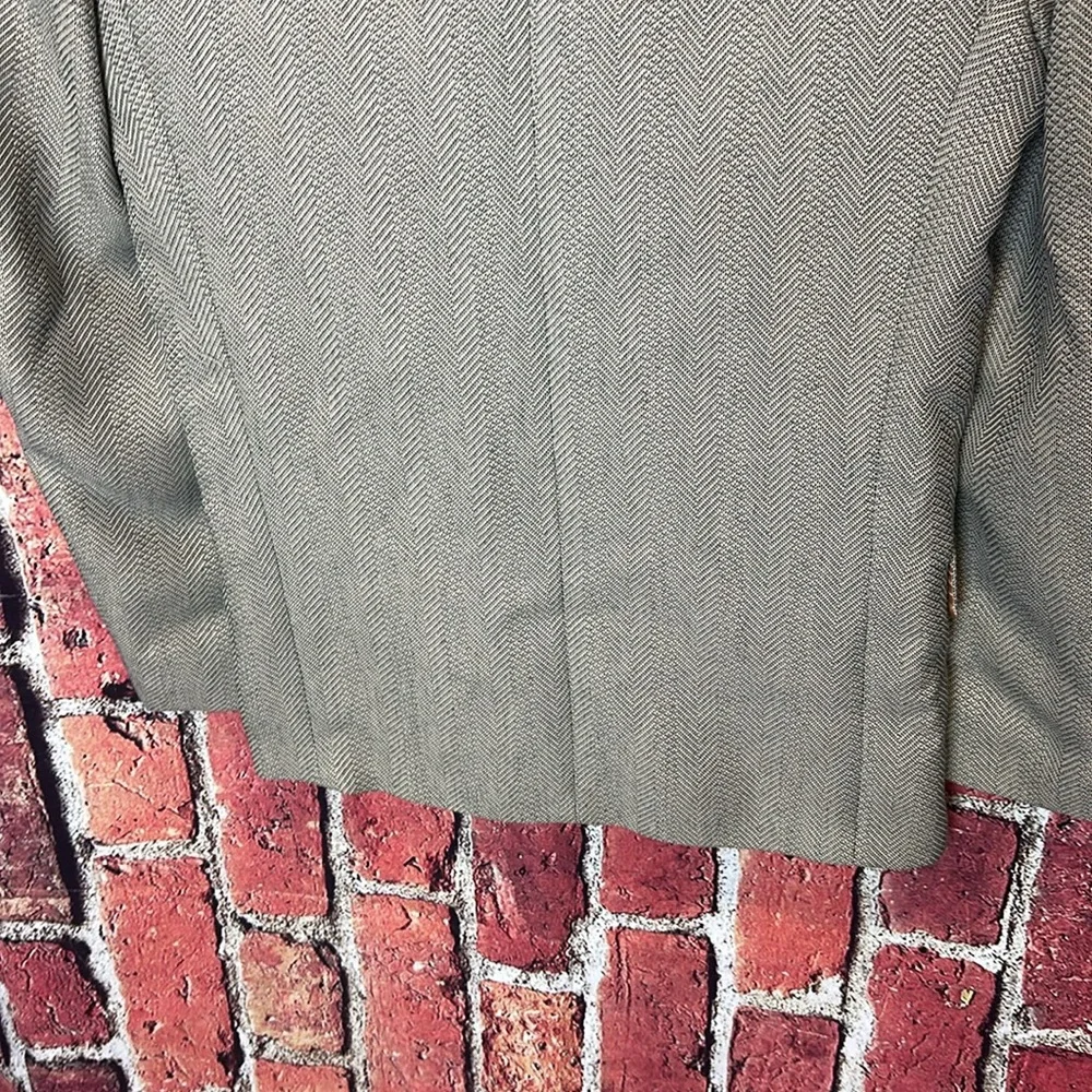 Christian Dior Collection Herringbone Women’s Blazer Size 14